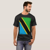 Tanzanian Flag Tanzania Tシャツ (正面フル)