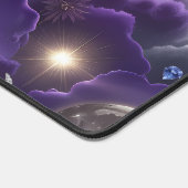 Tanzanite Diamond Celestial Moon デスクマット (コーナー)