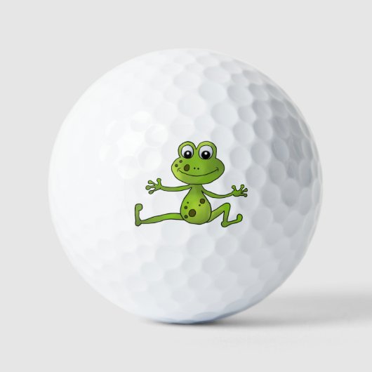 tanzender Frosch ゴルフボール (正面)