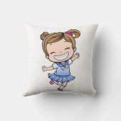 Tanzendes Mädchen クッション (裏面)