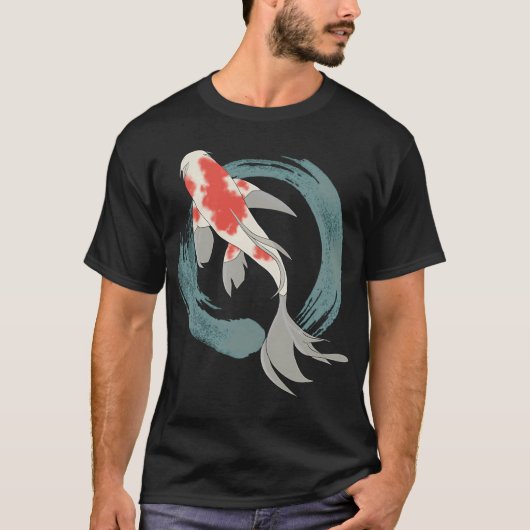 TAOの中の鯉 Tシャツ (正面)