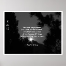 Tao Te Ching No.3/ポスター