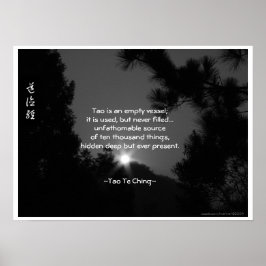 Tao Te Ching No.3/ポスター ポスター
