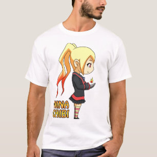 TAOFEWA -ニナのチビ(小さくかわいく書いた感じ) -立場#4 Tシャツ