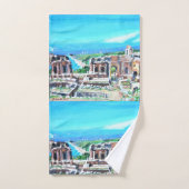 Taormina、シシリー バスタオルセット (ハンドタオル)