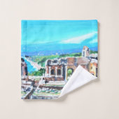 Taormina、シシリー バスタオルセット (ウォッシュタオル)