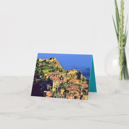 TAORMINA – シチリア –  カード (正面)