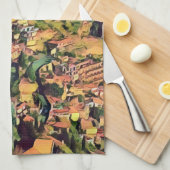 TAORMINA – シチリア –  キッチンタオル (四つ折り)