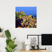 TAORMINA – シチリア –  ポスター (ホームオフィス)