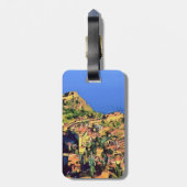 TAORMINA – シチリア – ラゲッジタグ (裏面縦)