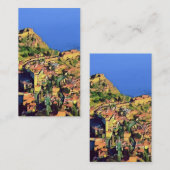 TAORMINA – シチリア –  名刺 (正面/裏面)