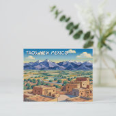 Taos New Mexico Travel ポストカード (スタンド正面)
