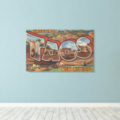 Taos, New MexicoLarge Letter ScenesTaos, NM キャンバスプリント (インサイチュ (ウッドフロア))