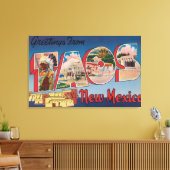 Taos, New MexicoLarge Letter ScenesTaos, NM 2 キャンバスプリント (インサイチュ (リビング))