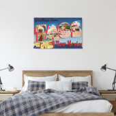 Taos, New MexicoLarge Letter ScenesTaos, NM 2 キャンバスプリント (インサイチュ (寝室))