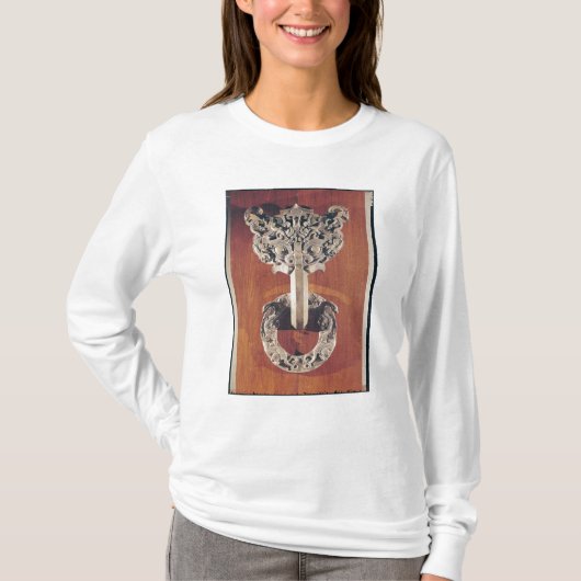 taotieのデザインのP'uのshouのドアノッカー Tシャツ (正面)