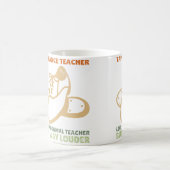 Tap Dancer Dance Teacher Appreciation Tap Dance コーヒーマグカップ (中央)