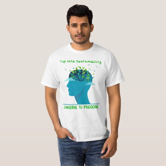 Tap Into Sustainability T-shirt Tシャツ (正面フル)