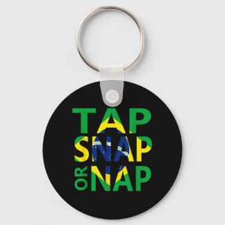 Tap Snap or Nap - ブラジリアン柔術と キーホルダー