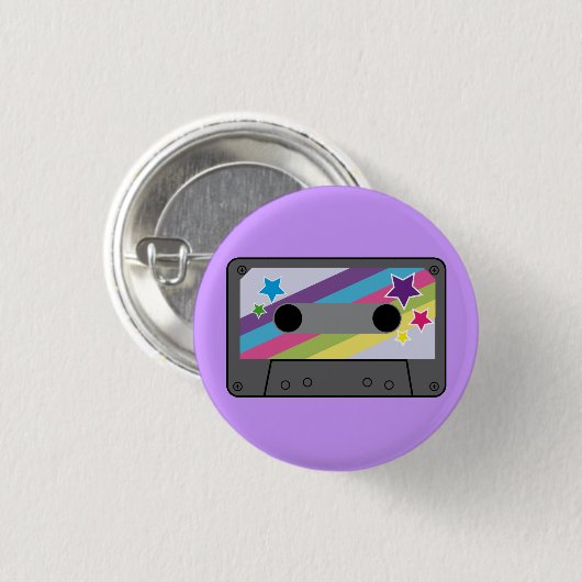 TAPE2 缶バッジ (正面&裏面)