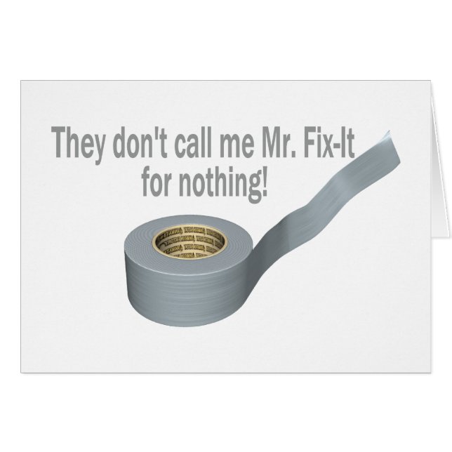 Tape Fix It氏 (正面横)