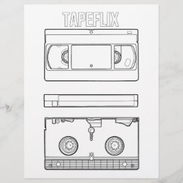 Tapeflix – カラーリングページ。