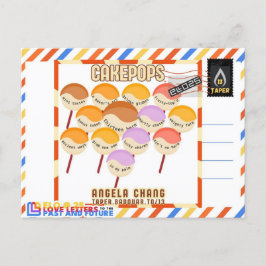 Taper:CakePops ELO2025のごあいさつ シーズンポストカード