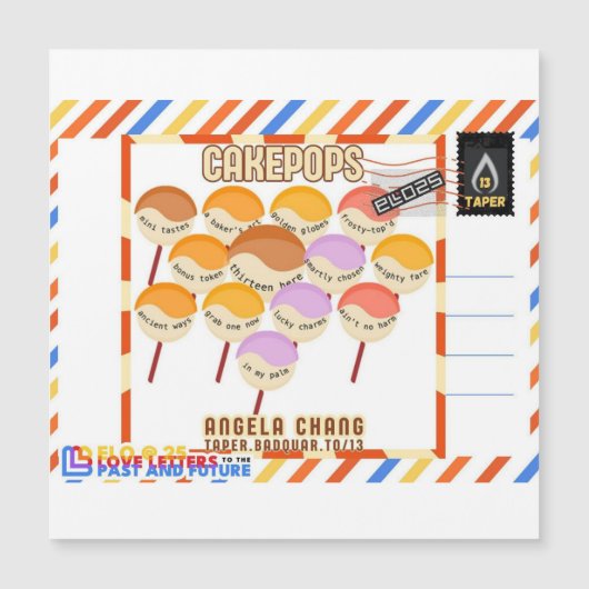 Taper:CakePops Hello From ELO2025 (正面)