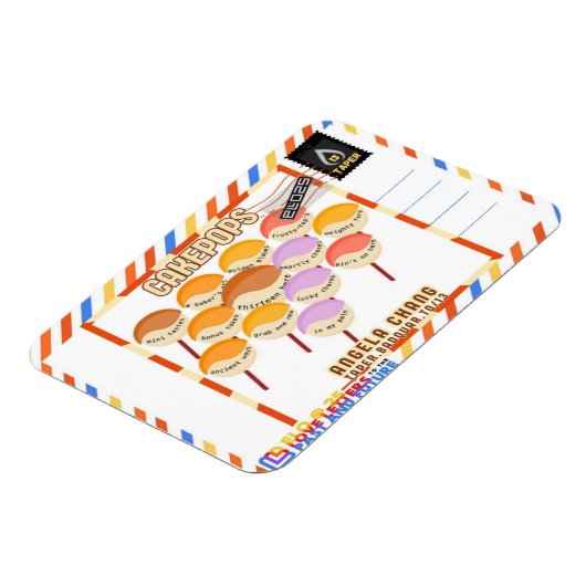 Taper:CakePops Hello From ELO2025 マグネット (左側)