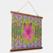 Tapestry - Big Pink Flower 吊り下げ型タペストリー (傾斜あり)