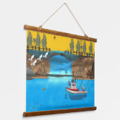 Tapestry By James Michael Miller 3/23/2024 吊り下げ型タペストリー (傾斜あり)