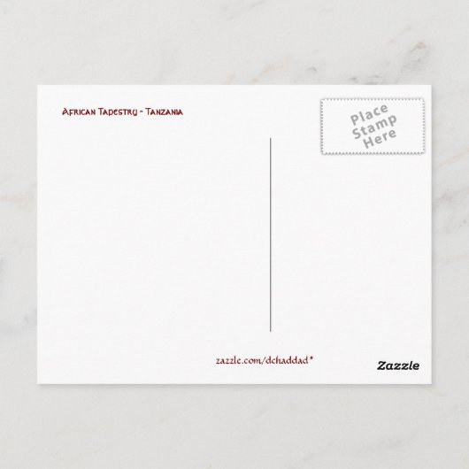 Tapestry of Life – はがき (裏面)