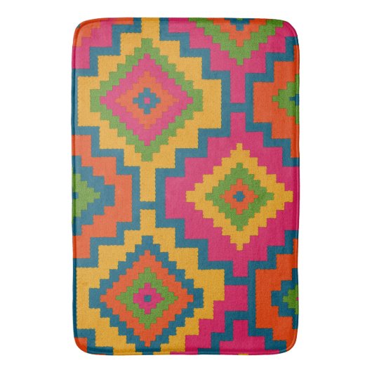 Tapete CORES GEOMÉTRICO バスマット (正面縦)