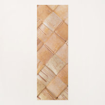 Tapete de yoga aconchegante.