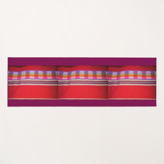 tapete de yoga peruano ヨガマット (正面(横))