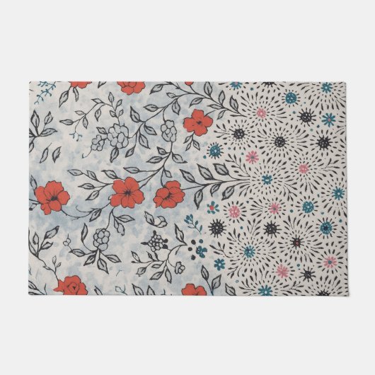 Tapete florais artístico  ドアマット (正面)