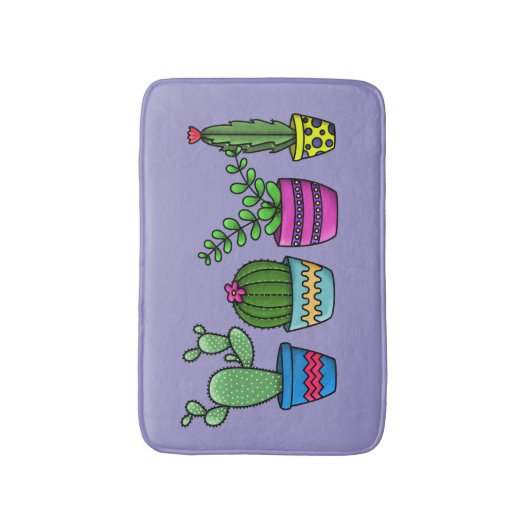 Tapete Linha Cactus バスマット (正面縦)