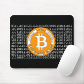 Tapete negro Bitcoin - M1 マウスパッド (マウス)