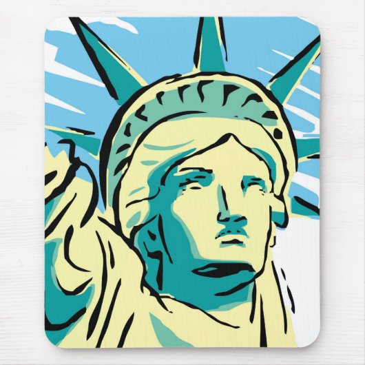 Tapete para ratón - Estatua de la Libertad - M1 マウスパッド (正面)