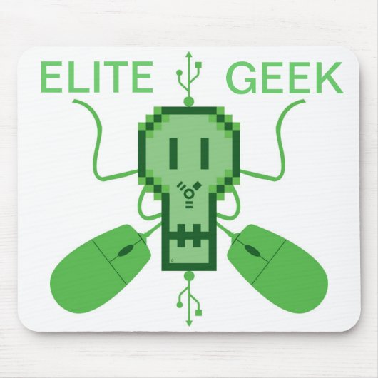 Tapete para ratón Logo Elite Geek - M1 マウスパッド (正面)