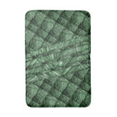 Tapete verde quadelecado com cor riscada バスマット (正面縦)