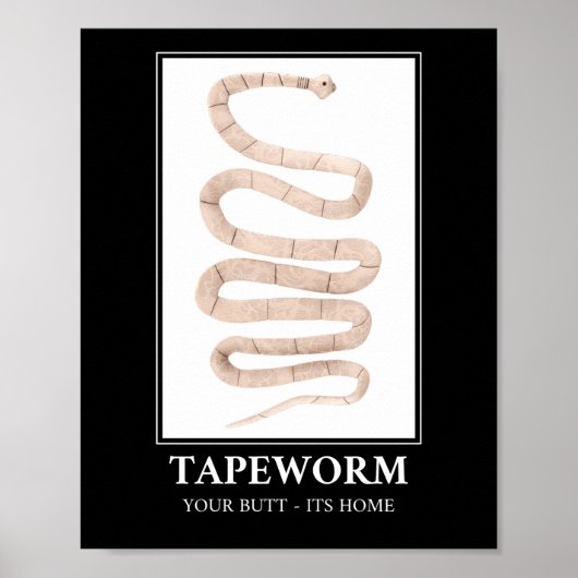 Tapewormあなたのお尻その家 ポスター (正面)