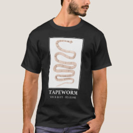 Tapewormあなたのお尻その家 Tシャツ