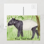 Tapir ポストカード (正面/裏面)