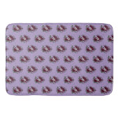 Tapis de Bain - Bouquet de Violettes バスマット (正面)