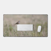 Tapis de bureau motif oiseaux デスクマット (キーボード&マウス)