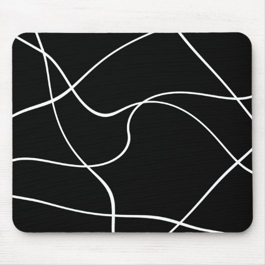 Tapis de souris - "Abstract lines" マウスパッド (正面)