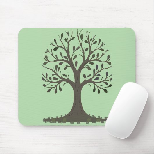 Tapis de Souris Arbre de Vie Décoration de Bureau マウスパッド (マウス)
