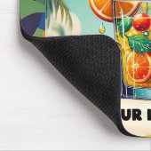 Tapis de souris arrangé au rhum tropical  マウスパッド (コーナー)