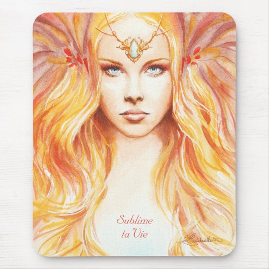Tapis de souris artistique マウスパッド (正面)